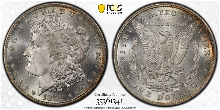 1879-S Morgan Silver Dollar