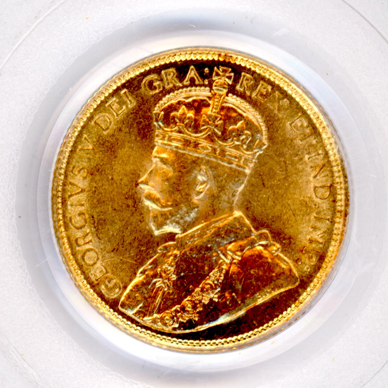 George V Canada $10 Gold Coin - Fibonacci Numismatics