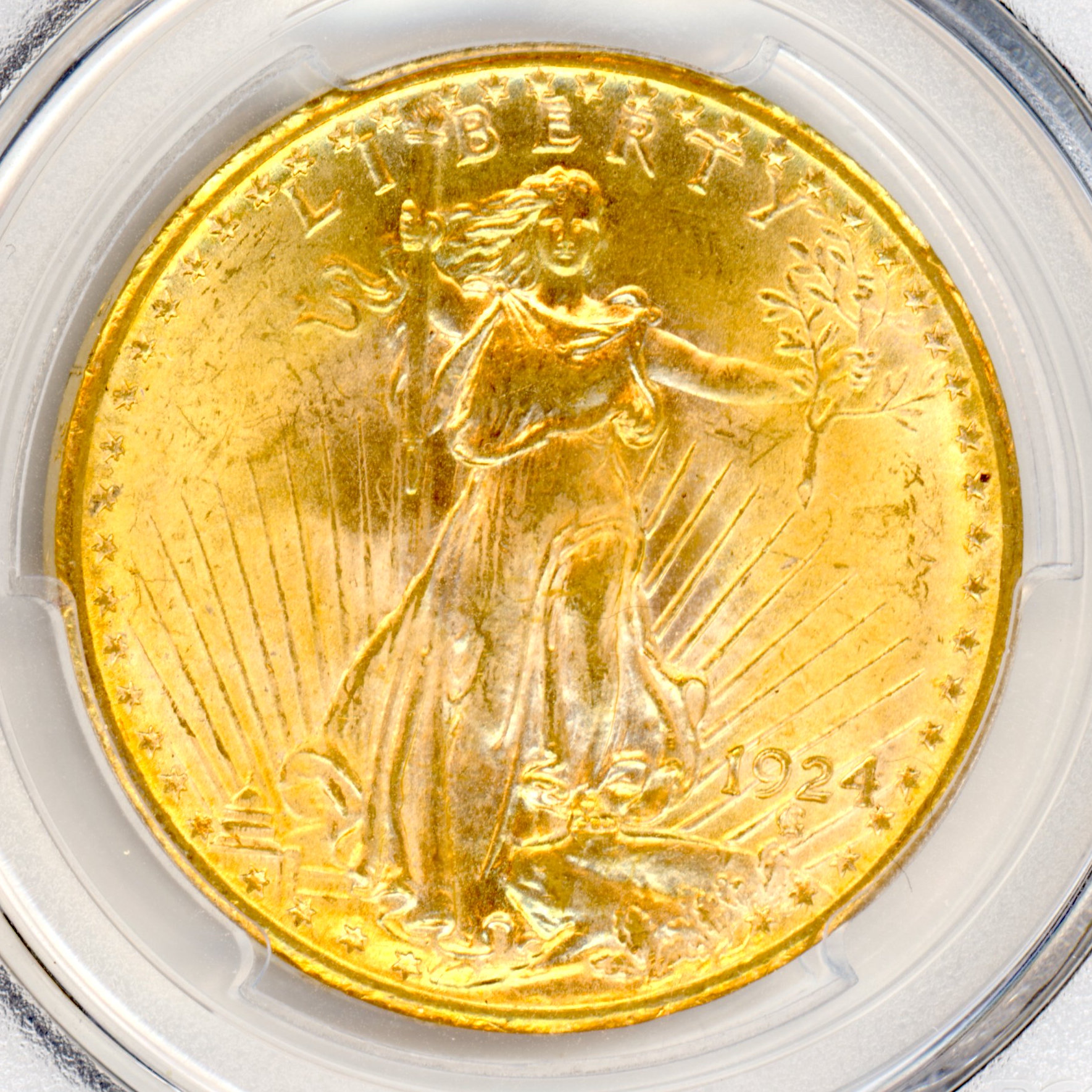 1924 $20 St. Gaudens Gold Coin - Fibonacci Numismatics